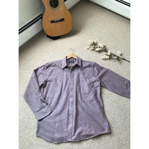 Striped Button Down Dress Shirt